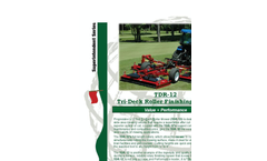 Pro-Flex - Model 120B - 10` Contour Finishing Mower - Brochure