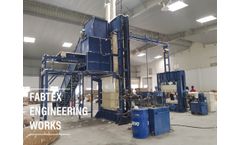 FABTEXBALER - Model FAB/ACB/200 - Automatic Cotton/Waste Cotton Baling Press