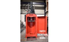 FABTEXBALER - Model DC30 - Drum Crusher