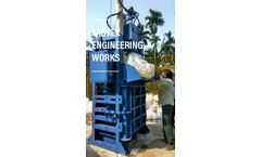 FABTEXBALER - Model BB-30 - PET Bottle Baling Press | PET bottle baler