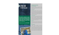 Shred-Tech - Model STQ Series - Four Shaft Shredders - Brochure