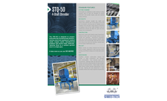 Shred-Tech STQ-50 - 4-Shaft Shredder - Brochure