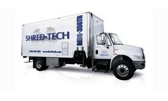 Model MDS-35GTR and MDS-35GTR2 - Mobile Shredding Trucks