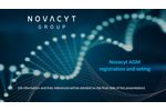 Novacyt 2021 AGM Registration and Voting - Video