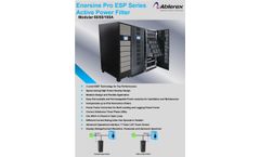 Enersine - Model Pro Modular - 60A-100A - Active Power Filter System - Brochure
