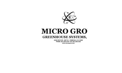 Micro-Grow - Model Growcom - Single Zone Advanced Computer Control System - Manual