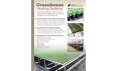 Greenhouse Heating Systems Datasheet