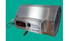 3kW Simply Control Digital Fan Heater