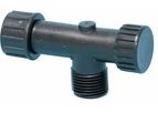 Drip Store - Model F001 - Swivel Female Hose Thread Inlet and Male Outlet T-Filters