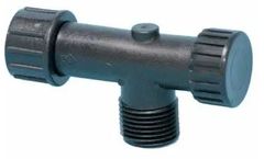 Drip Store - Model F001 - Swivel Female Hose Thread Inlet and Male Outlet T-Filters