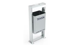 Teksin - Stainless Steel Waste Container