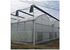 Modern Style Large Size Poly Film Agriculture Multispan Greenhouse