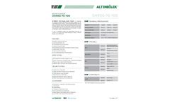 Altinbilek - Model DAE 50-70-100 - Self-Cleaning Bucket Elevator - Brochure