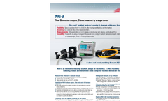 Model NG-9 - Network Analyzers Brochure