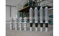 High Aluminum Porcelain Transformer Porcelain Sleeve