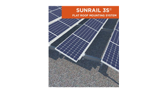 Sunrail Budget - Flat Roof Solar PV Racking System - Brochure