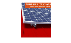 Suntilt Corugated - Titled Roof PV Racking System  - Brochure
