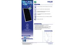 GOLDI - Model 36GN1 - Monocrystalline Module - Brochure