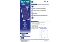 GOLDI - Model 36GN - Polycrystalline Module - Brochure