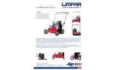 Limpar - Model V40 & V50 - Scarifier - Brochure