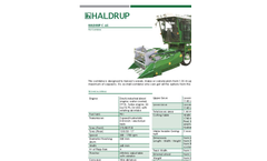 Haldrup - Model C-65 - Plot Combine Brochure
