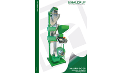 Haldrup - Model DC-20 - Densimetric Sorting and Cleaning Column Machine Brochure