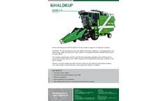 Haldrup - Model C-70 - Plot Combine Brochure