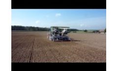 HALDRUP SB-25 Belt Cone Seeder-Video