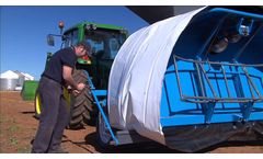 Grain Storage Systems Australia Attaching and Filling Bag - Video