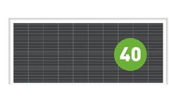 Premium Sol - Model AX M-40 - Monocrystalline Solar Panel