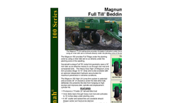 Savannah - Model U 140-001 - Trailing Bedding Plows Brochure