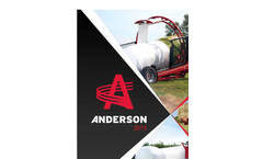 Anderson - Model TRB1000 - Self-Loading Bale Carrier - Brochure