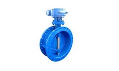 Yuda - Model DN200-500 - Bidirectional Flange Triple Offset Butterfly Valve