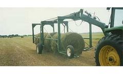 Tube-O-Lator - Round Bale Hustler