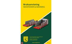 Serigstad - Model Maxi & MaxiMag - Feeder - User Manual