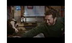 Serigstad AutoFeeder - automatic feeding in rails. - Video