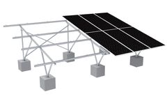 Goomax - Model V-AG.V - Aluminum Ground Mounting System
