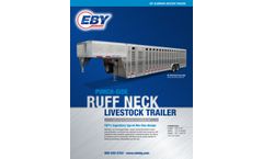 MH-Eby - Model Ruff Neck - Livestock Trailer - Brochure