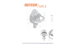 ROTECH - Model IVR 3 - Vane Rotator Brochure