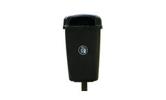 Leafield REGENT - Model 50 Litre - Hooded Litter Bin