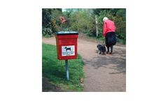 Leafield REGENT - Model 30 Litre - Dog Waste Bin