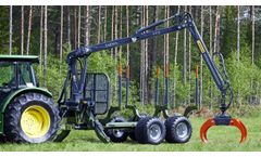 Fors MW FARMA - Model T10 G2 - Professional Lumber Trailers