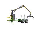 FARMA - Model CT 6,3 - 10 G2 - Forestry Trailer with Crane