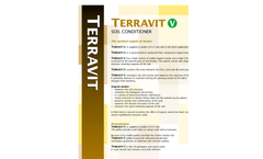 Terravit - Model V - Soil Conditioners- Brochure