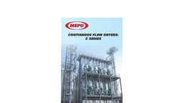Mepu - Model C Series - Stationary Dryer - Brochure