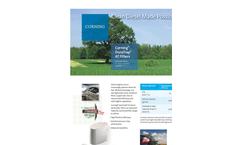 Corning DuraTrap - Particulate Filters for Light-Duty Diesel Emissions Systems Brochure