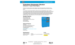 Hydrokleen - Model C - Bioreactor Filtration System Brochure