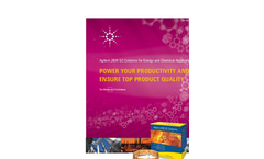 Agilent J&W - GC & GC/MS - Plot PT Columns Brochure