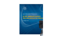 Agilent 4300 Handheld FTIR Spectrometer Brochure