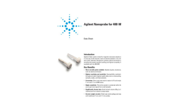400-MR NMR Spectrometer Data Sheet
